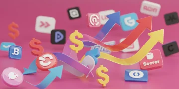 Digital marketplace illustrating rising competition and increased subscription bargains in 2025.