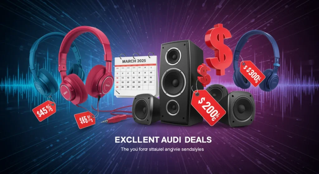 Audio Gear Alerts: Top 10 Headphone & Speaker Deals March 2025