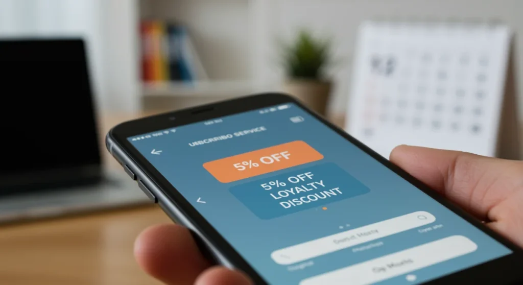 Loyalty Rewards: Get an Extra 5% Off After 12 Months