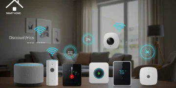 Integrated smart home ecosystem with discounted gadgets for early 2025