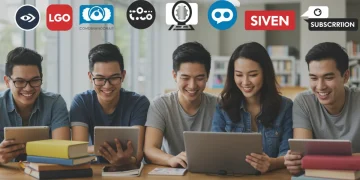 Student Discounts 2025: 25% Off Premium Subscriptions Nationally Students enjoying discounted premium subscriptions on various devices