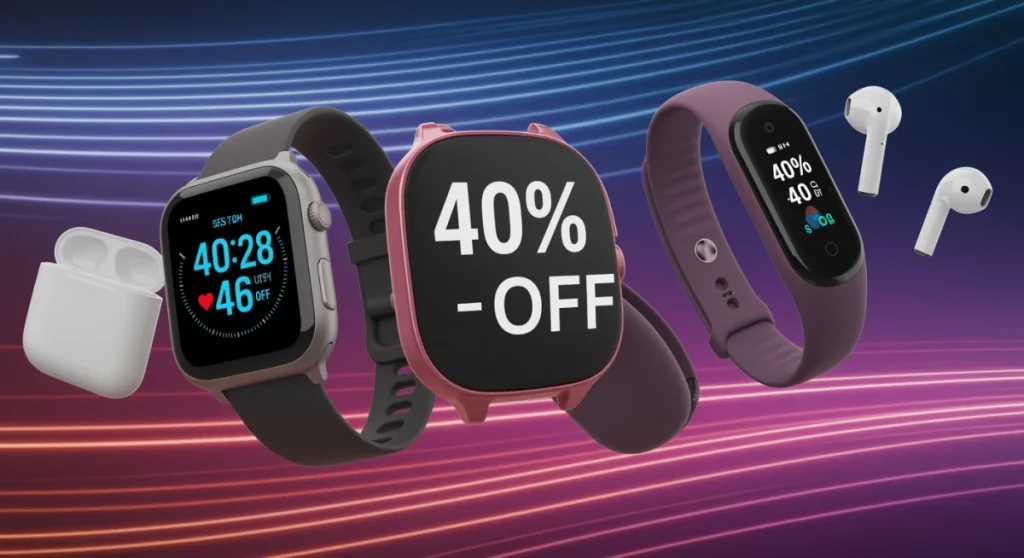 Limited-Time Offers: 40% Off Select Wearable Tech – Shop Now!
